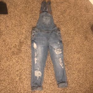 Forever 21 Denim Overalls